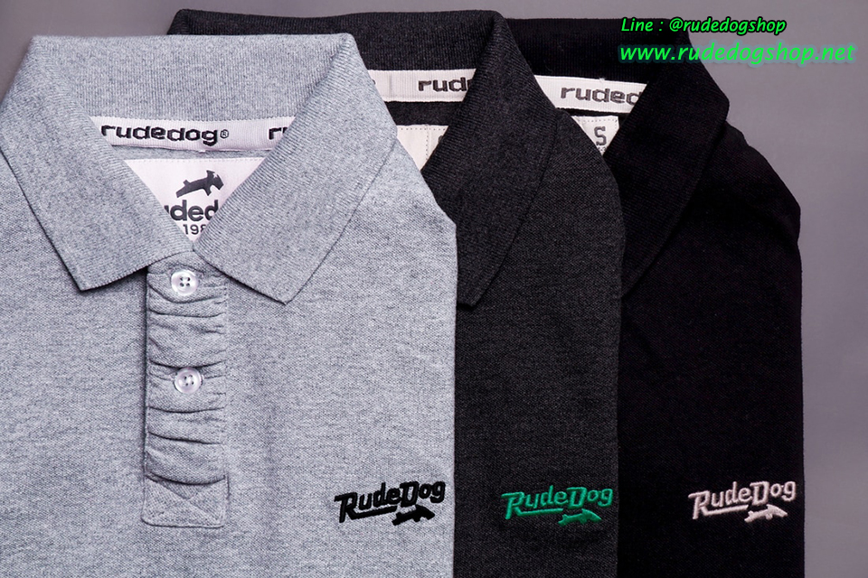 เสื้อโปโล rudedog รุ่น Liner ไลน์เนอร์ 