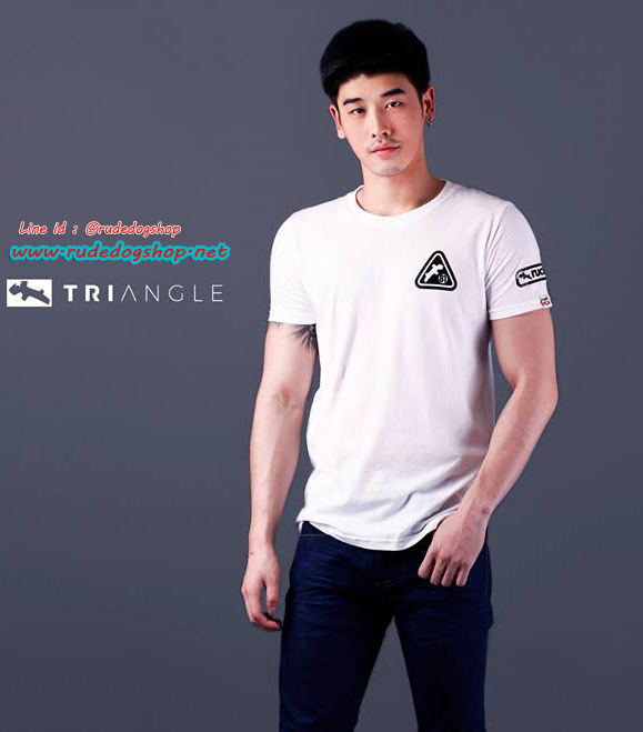 เสื้อยืดแขนสั้น rudedog รุ่น Triagle 