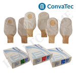 Convatec Sur-Fit Natura Opaque ถุงอุจจาระ ขุ่น แบบ 2 ชิ้น (เฉพาะถุง ไม่รวมแป้น)
