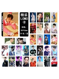 LOMO CARD LAI KUAN LIN WANNA ONE 0+1=1 I PROMISE YOU 30รูป