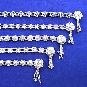 เข็มขัดเงินแฟชั่น