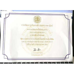 ใบรับรองเวปไซด์