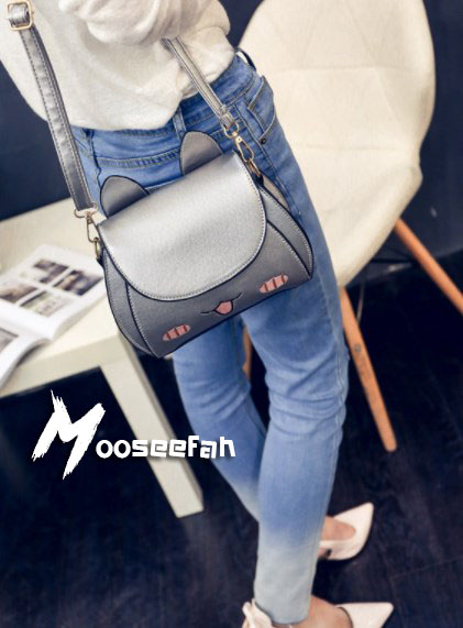 กระเป๋าสะพายข้างรูปแมวเหมียว