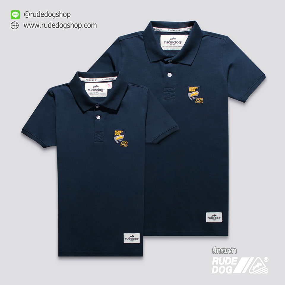 เสื้อโปโล rudedog รุ่น F1 (เอฟ วัน)