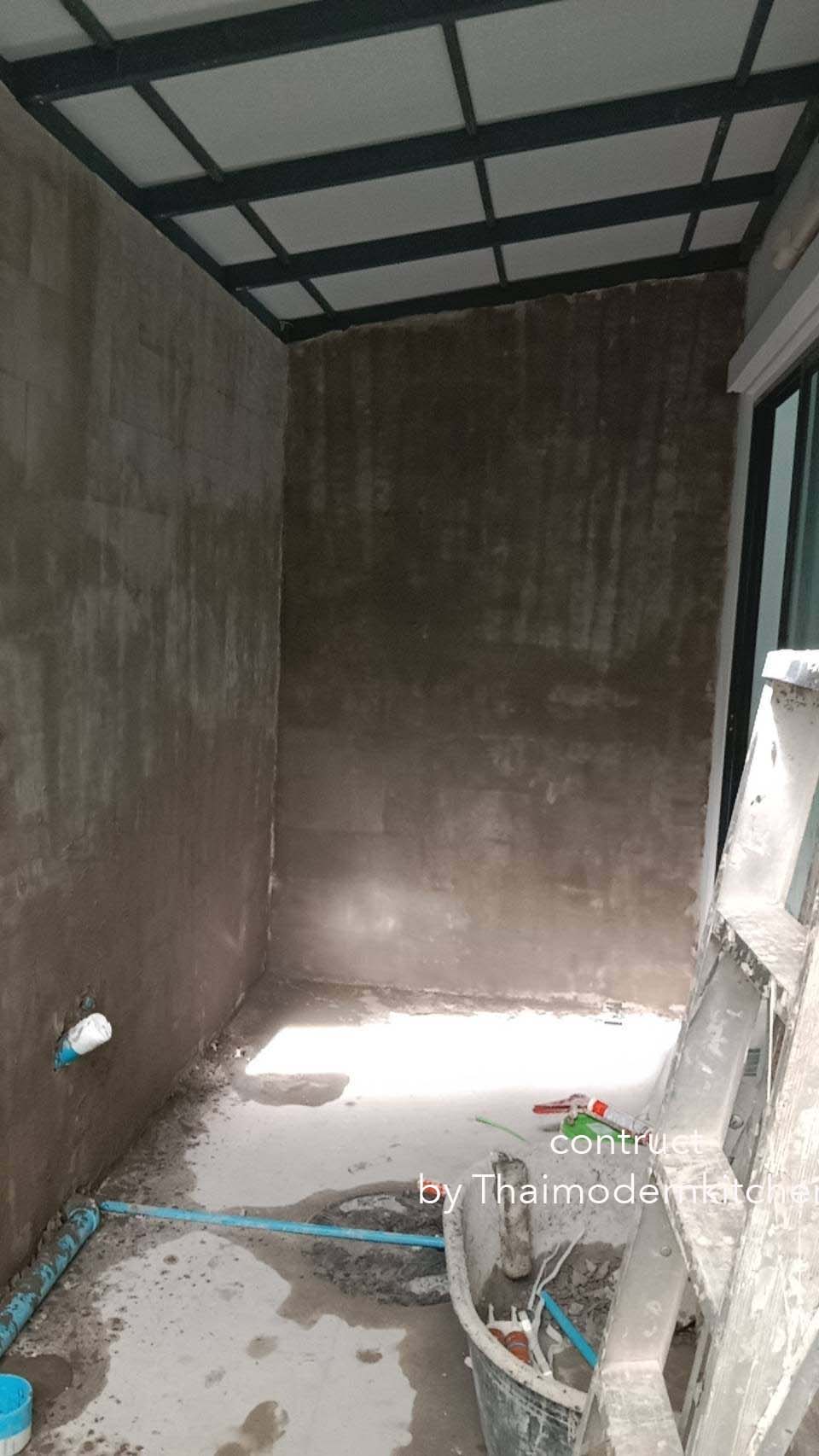 งานต่อเติมครัวขนาด 5×2.0 ตารางเมตร