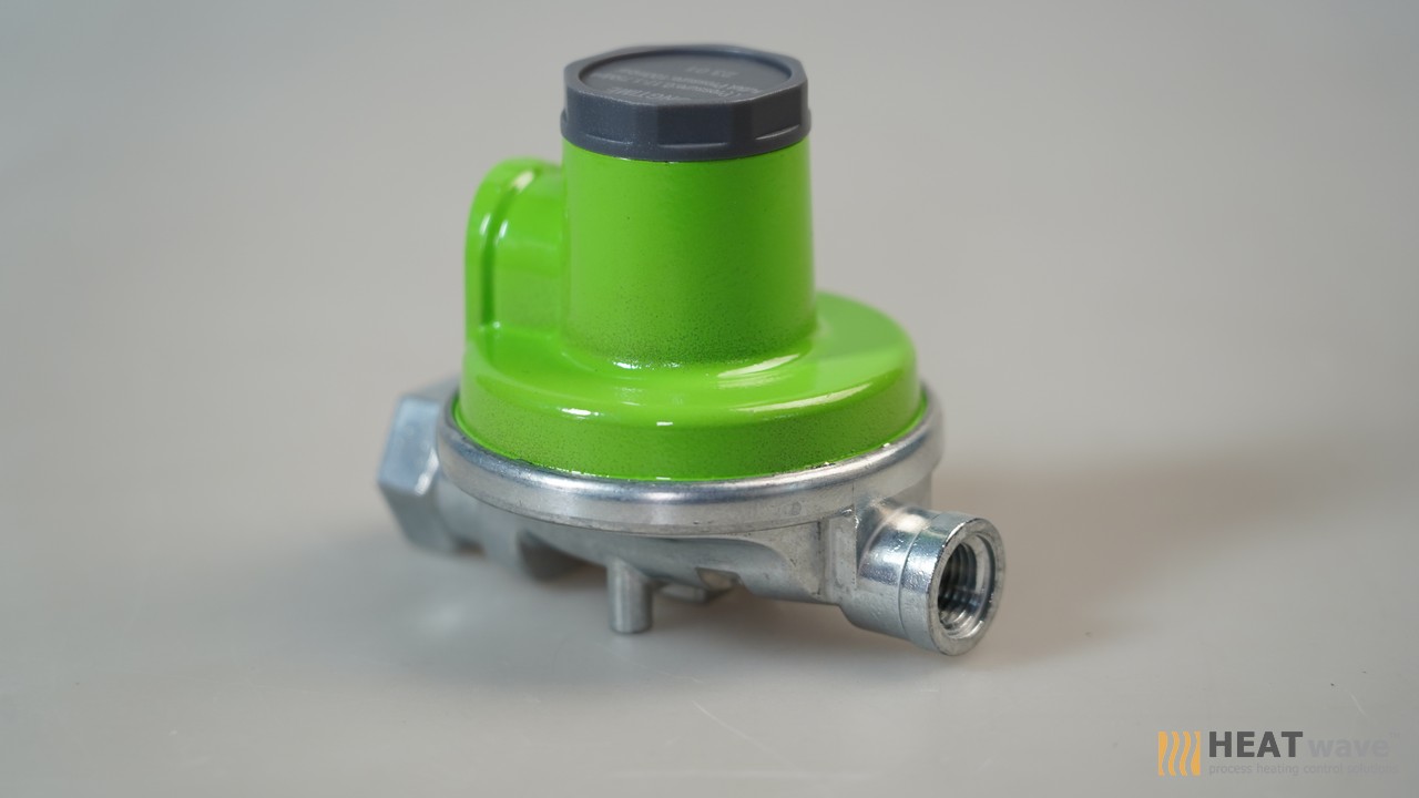 Low Pressure Regulator for LPG, Output 50-100mbar, Size 1/4" x 3/8" NPT