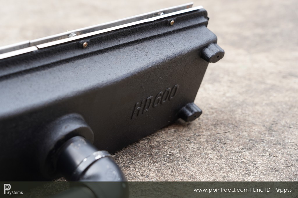 หัวเตาอินฟาเรด THD HD600 9.40KW ขนาด 600x175x220