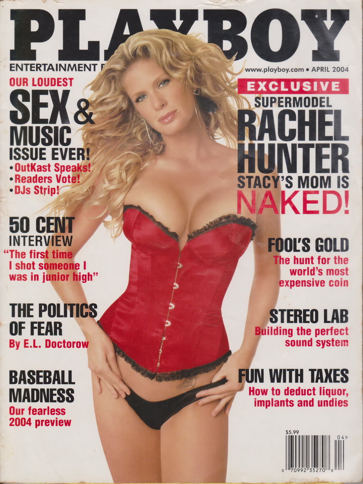 นิตยสาร Playboy USA ฉบับเดือน เมษายน 2004