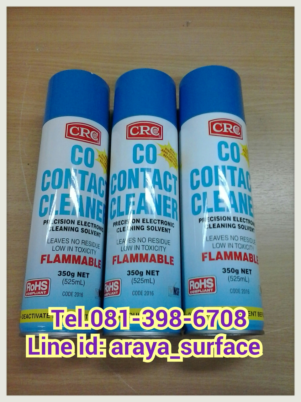 1. CO-CONTACT CLEANER (โค-คอนแทค คลีนเนอร์) น้ำยาล้างหน้าสัมผัสทางไฟฟ้า