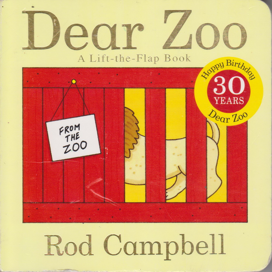 หนังสือเด็ก (ปกแข็ง) Dear Zoo : A Lift-the-flap Book by Rod Campbell นิทานภาษาอังกฤษ