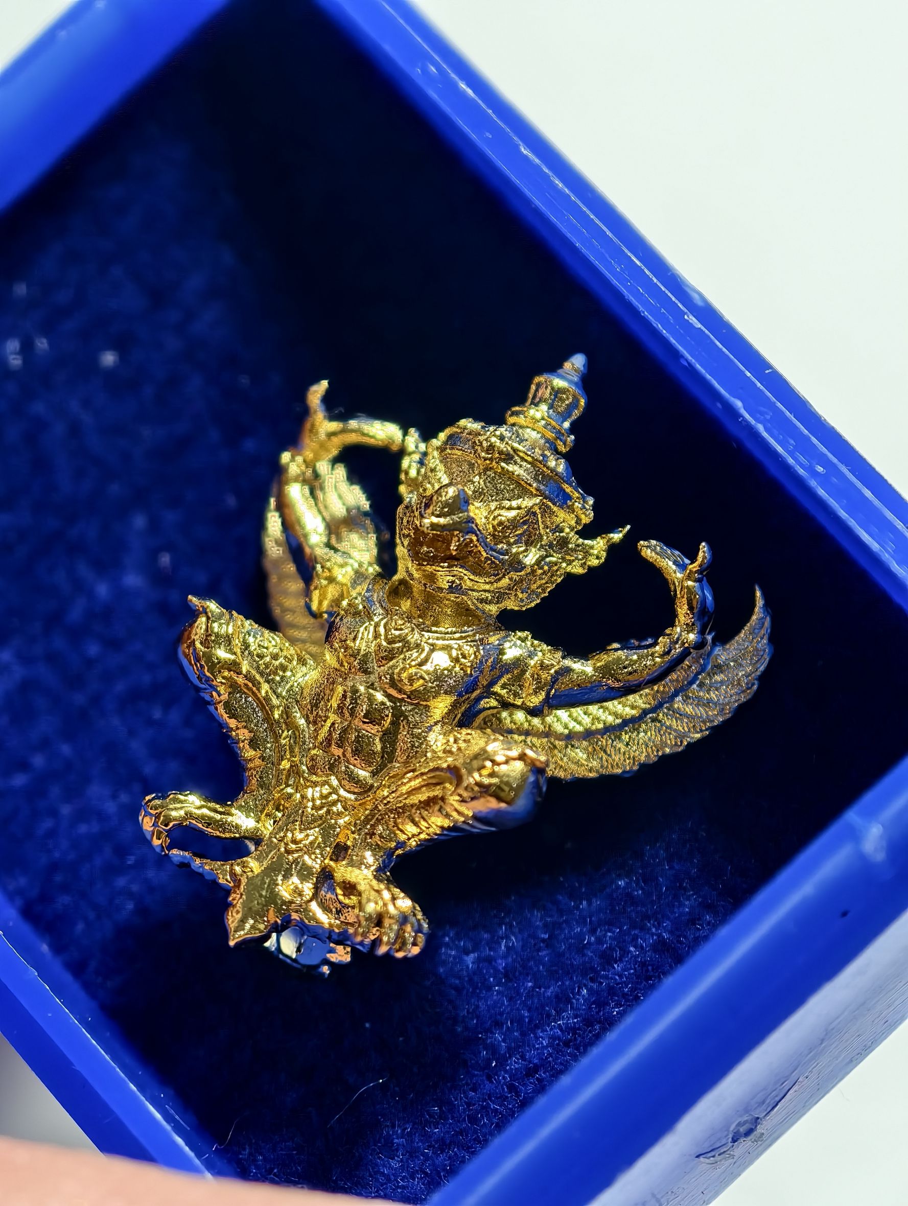 อาจารย์อำนาจ หลวงปู่มหาศิลา พญาครุฑเจ้าสัวกินบ่เซี่ยง ปลุกเสก 10 วาระ AC5482