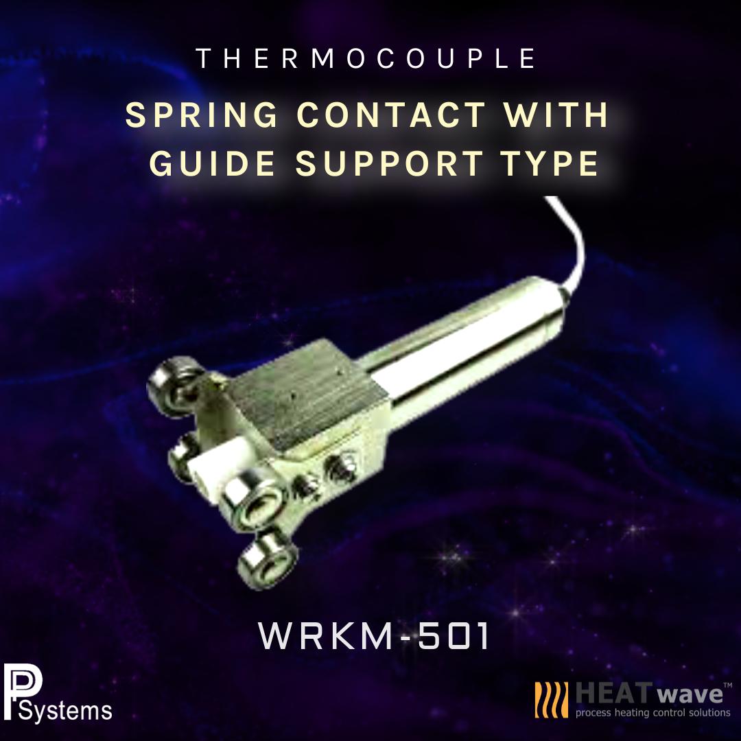HEATwave Roller Surface Thermocouple - Spring Contact With Guide Support Type l สายวัดอุณหภูมิสำหรับถังหมุน ชนิดสัมผัส