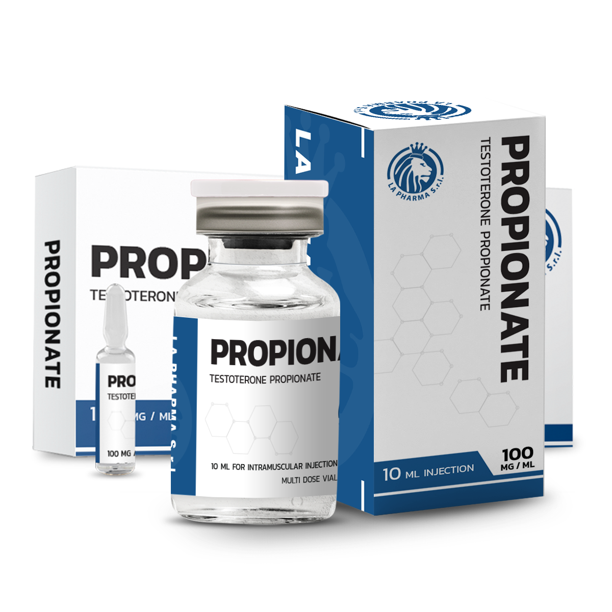 Propionate TEST P 100mg/ml By LA Pharma