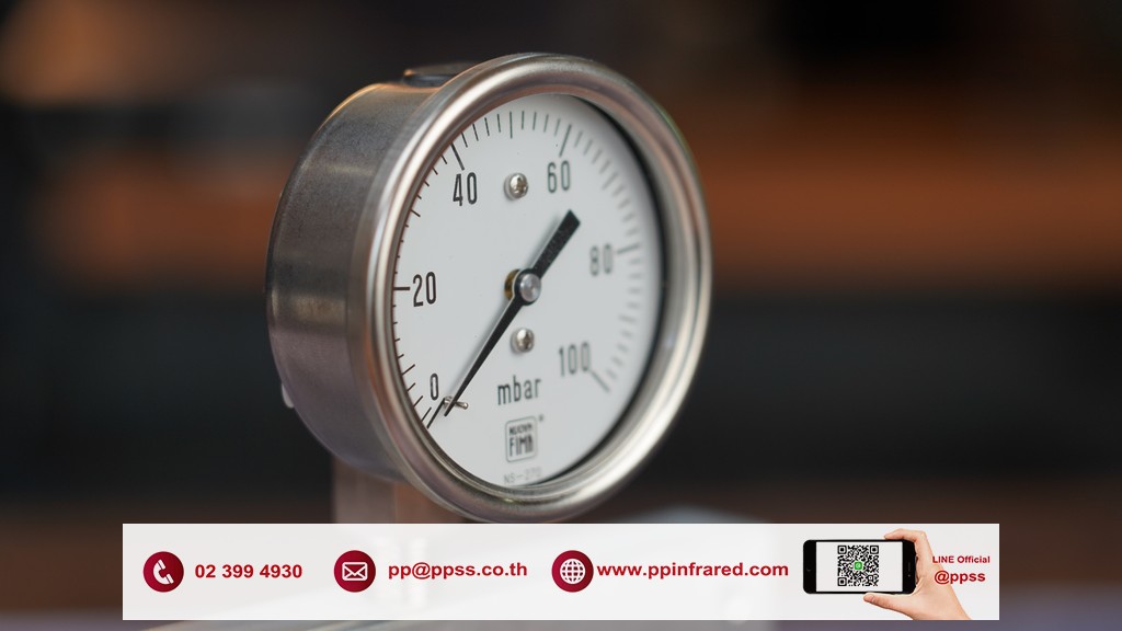 NUOVAFIMA Pressure Gauge 0-100 mbar l เกจวัดแรงดันแก๊สช่วงแรงดันต่ำ