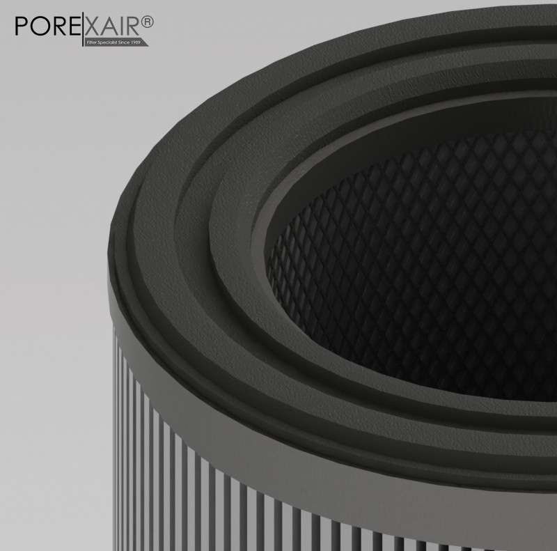PoreXair Cartridge Filter PA310N CT-20 l ไส้กรองสีฝุ่น Polyester ขนาด 330x216x600