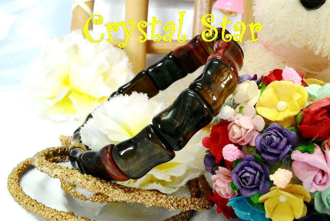 สร้อยข้อมือตาเสือสีผสม