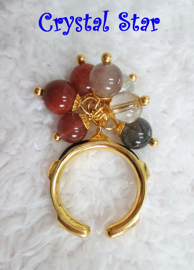 แหวนหางช้าง+ไหมห้าสี