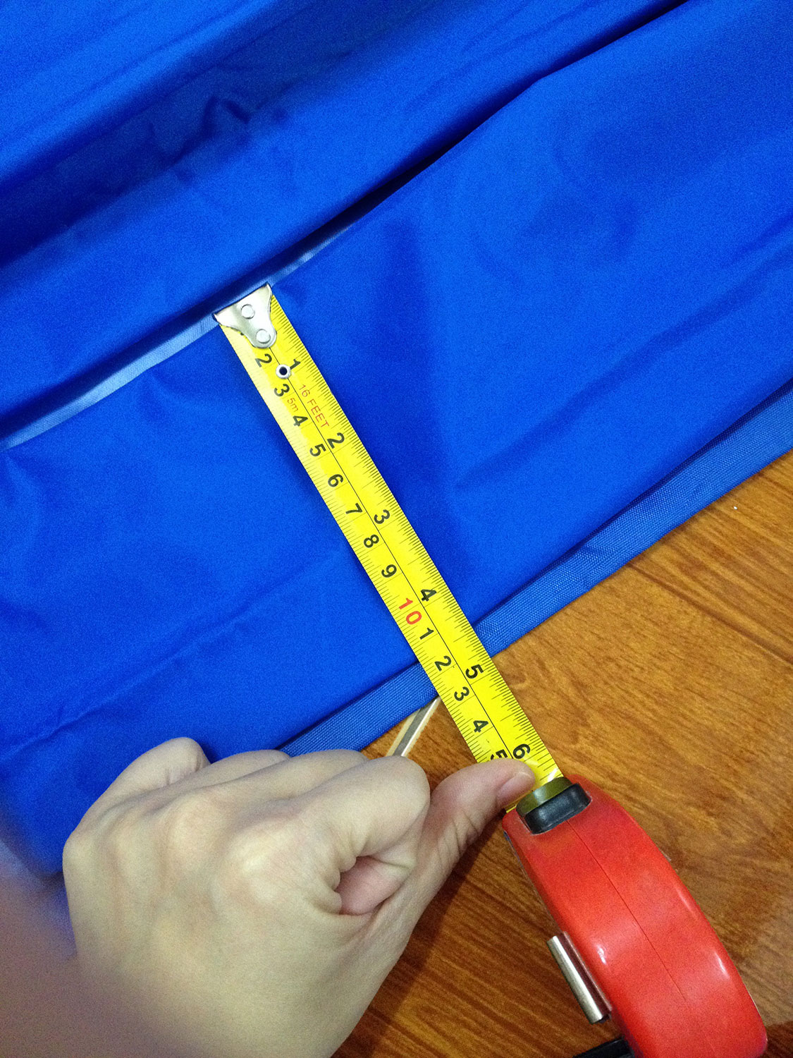 ลอนอะไหล่ สำหรับที่นอนลมแบบลอน 1 ลูก (สีน้ำเงิน)