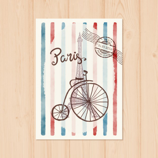 โปสการ์ด Postcard สไตล์การออกแบบดีไซน์กราฟิกสไตล์วินเทจเพิ่มความคลาสิกแก่โปสการ์ด โปสการ์ด ไว้สำหรับ ส่งบทความถึงคนสำคัญ // ตัวอย่างดีไซน์ โปสการ์ด Postcard พิมพ์โปสการ์ด โปสการ์ดสวยๆ Chill Shop Package