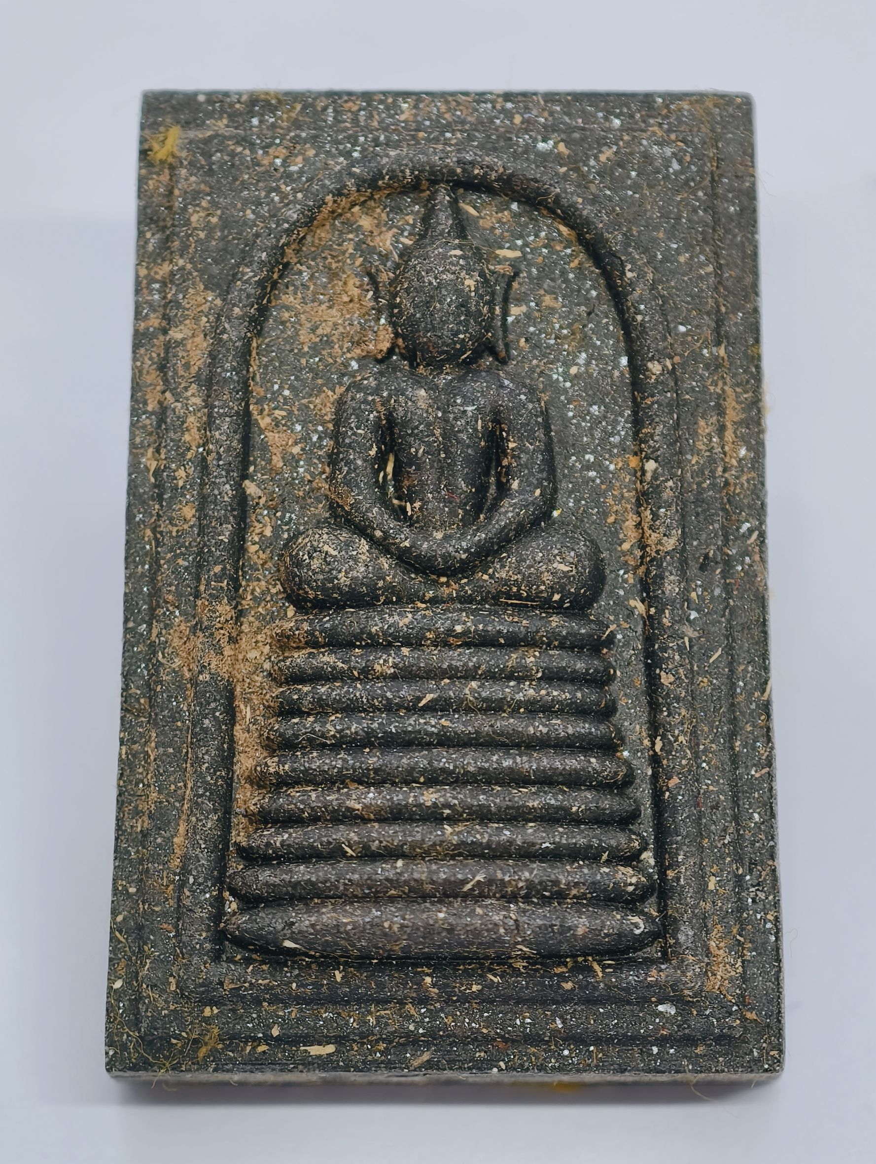 หลวงปู่มหาศิลา วัดโพธิ์ศรีสะอาด พระสมเด็จ 9 ชั้น จินดามณีมนต์พระกาฬ พหุรมาน KA2213