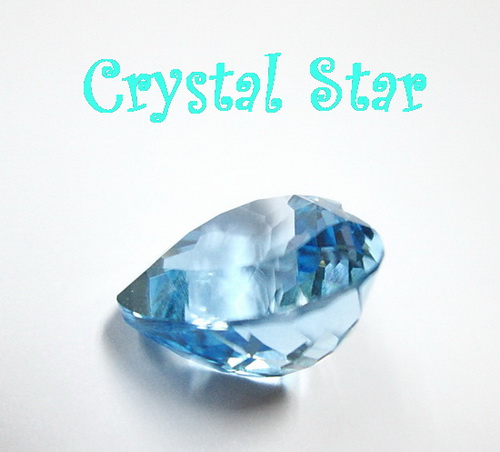 สวิสบลูโทปาซ รูปหัวใจ