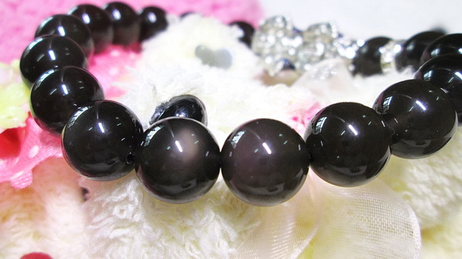 สร้อยข้อมือ Ice Color Obsidian