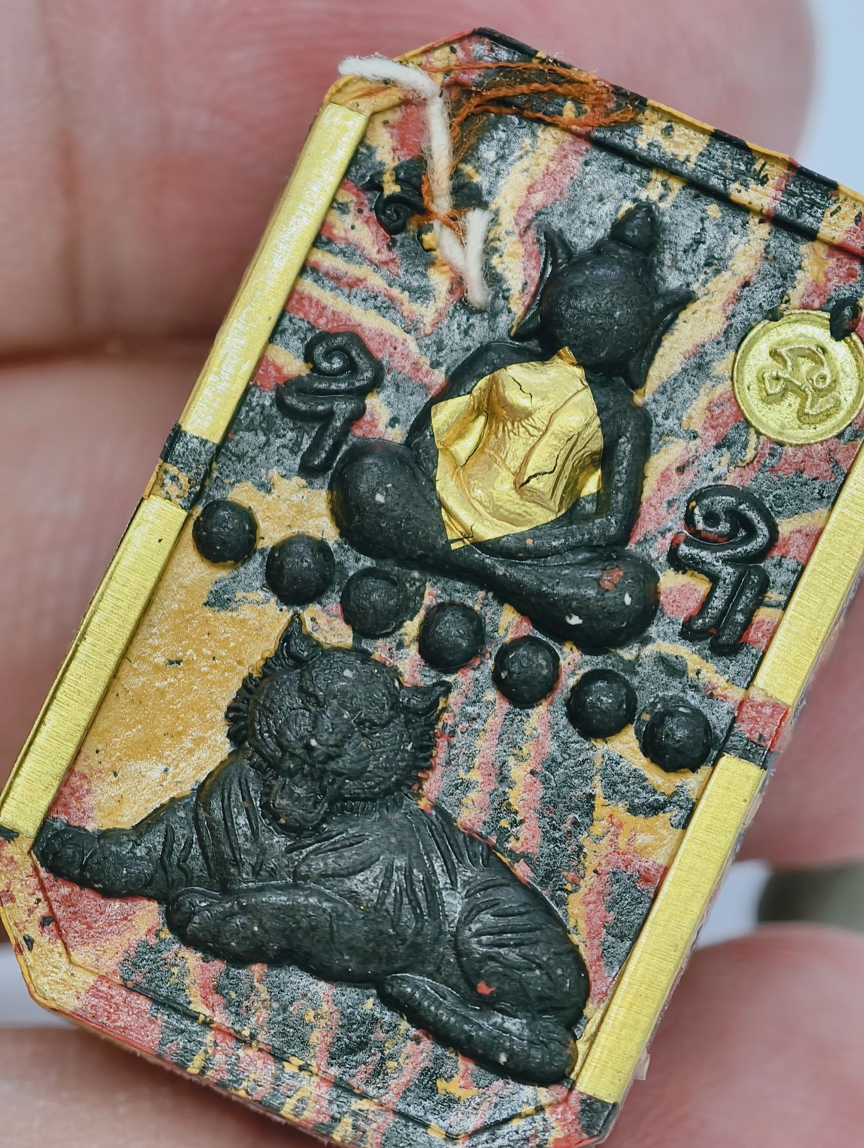 หลวงพ่อประสูติ วัดในเตา สมเด็จเสือนอนกิน พยัคฆ์เศรษฐี มาสเตอร์พีซ หน้ากากทองคำ KA2965