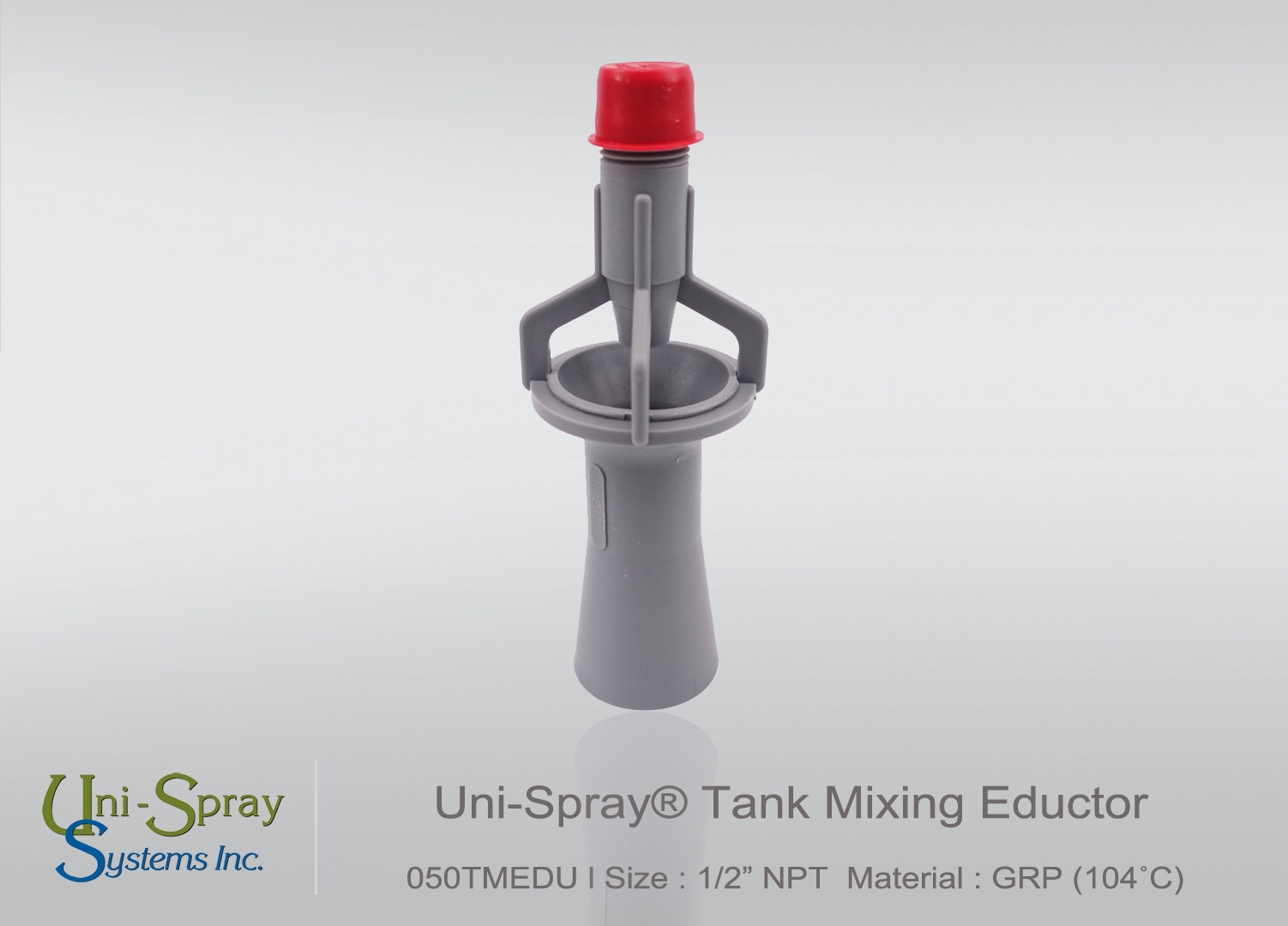 TANK MIX EDUCTOR 1/2", NPT