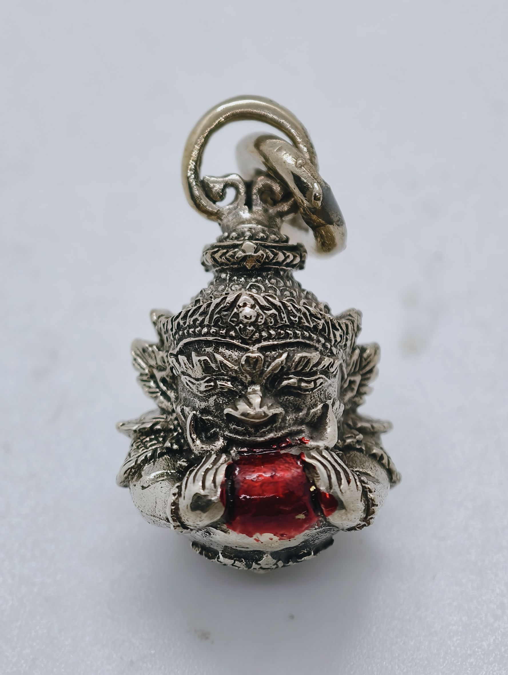 พญาราหู มงคลบารมี เสริมดวง หลวงปู่เล็ง รุ่นแรก KA2379