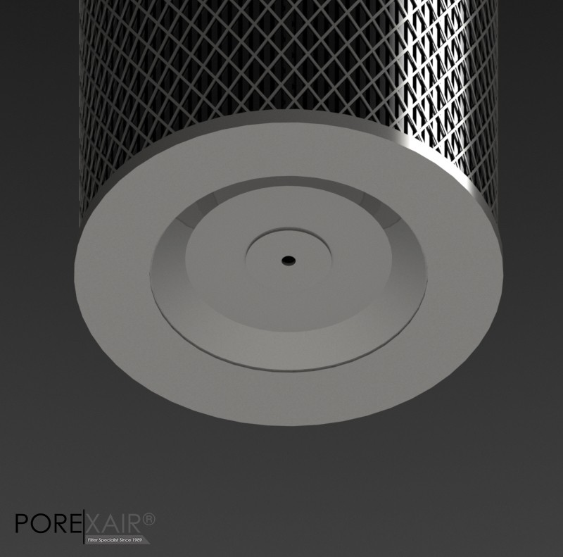 PoreXair Cartridge Filter PA320M CT-20 l ไส้กรองสีฝุ่น Anti-Static Polyester ขนาด 330x216x600