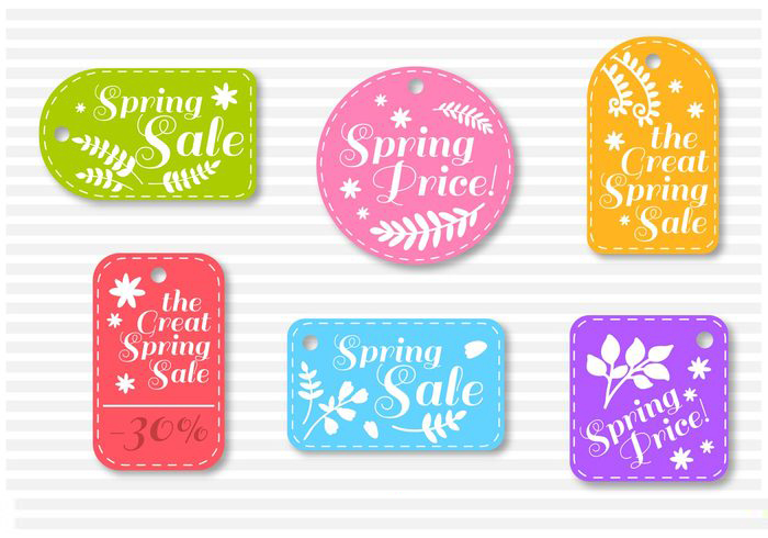 ป้ายสินค้า Hang Tag ป้ายกระดาษ สไตล์การออกแบบดีไซน์แบบใช้สีหวานๆดูสวยงาม ป้ายสินค้าไว้สำหรับประชาสัมพันธ์แก่ลูกค้าเกี่ยวกับโปรโมชั่นการลดราคาสินค้าเพื่อกระตุ้นยอดขาย // ตัวอย่างดีไซน์ ป้ายสินค้า Hang Tag ป้ายกระดาษ