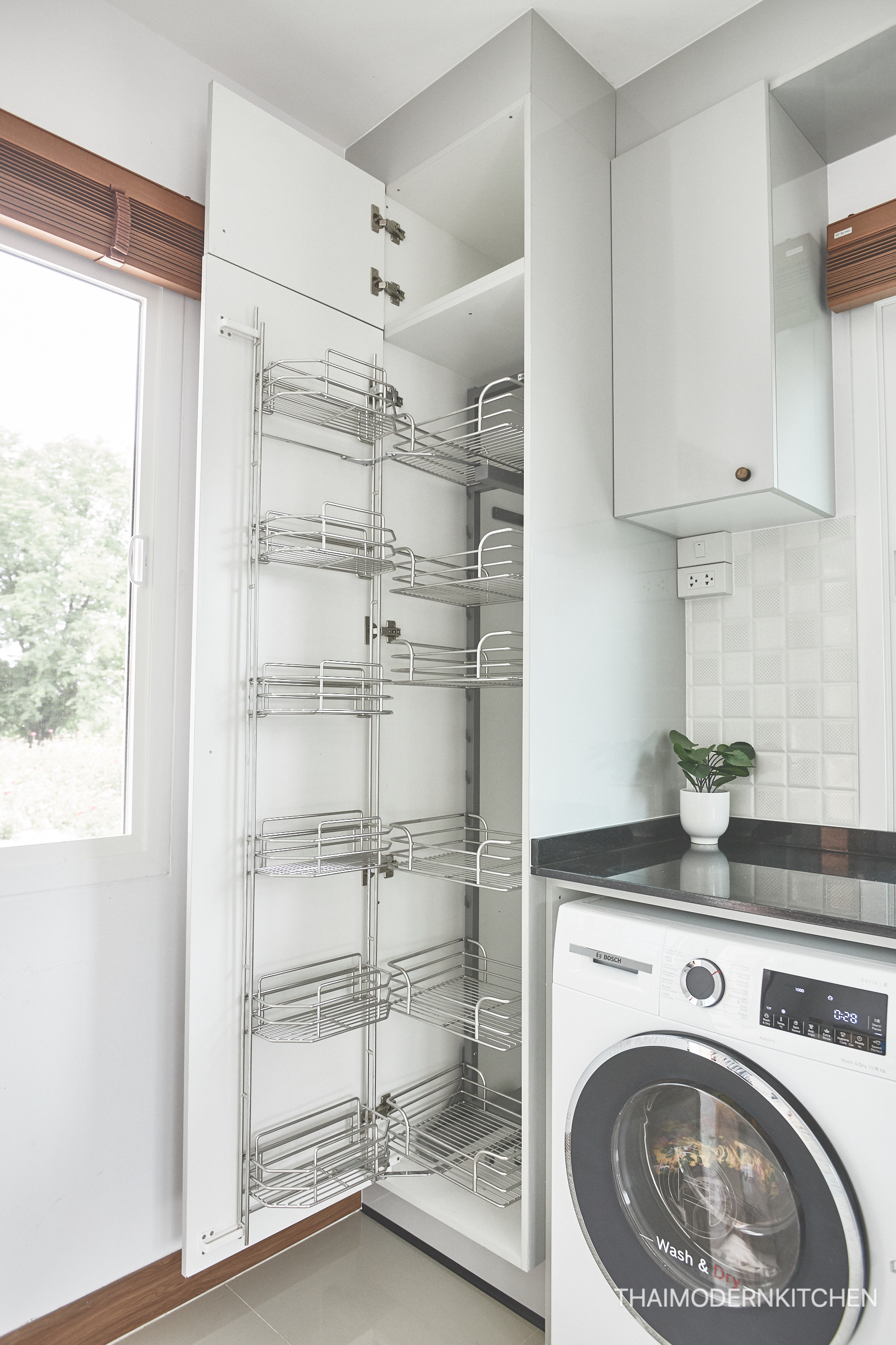 ครัวบิ้วอิน ราคา 85,000- 3.2+1.9 ตู้ล่าง 3.2 ตู้บน รวมตู้สูง