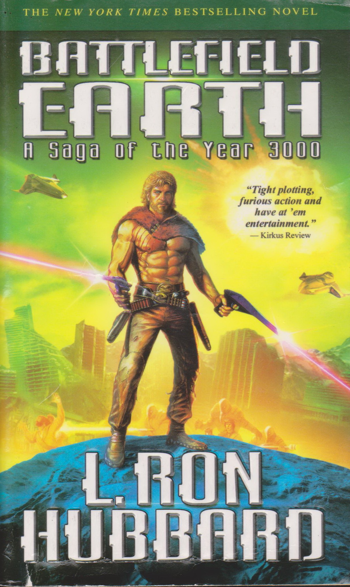 นิยายภาษาอังกฤษ Battlefield Earth: A Saga of the Year 3000 by L. Ron Hubbard