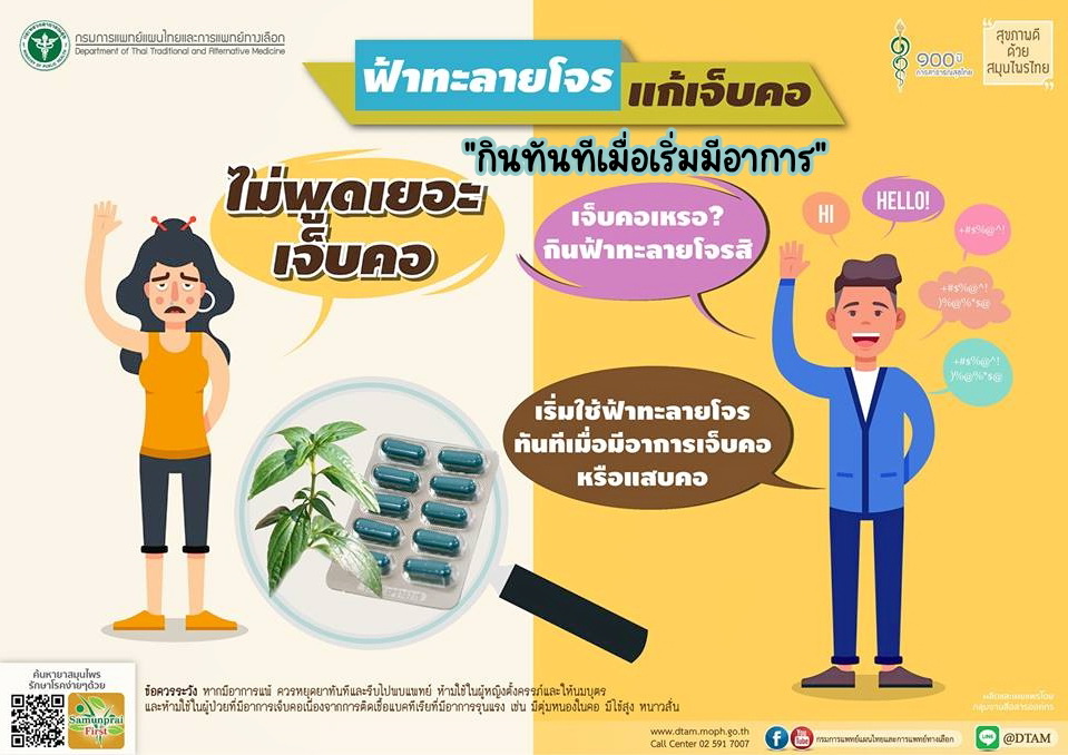 ฟ้าทะลายโจรแคปซูล (อุทัยประสิทธิ์)