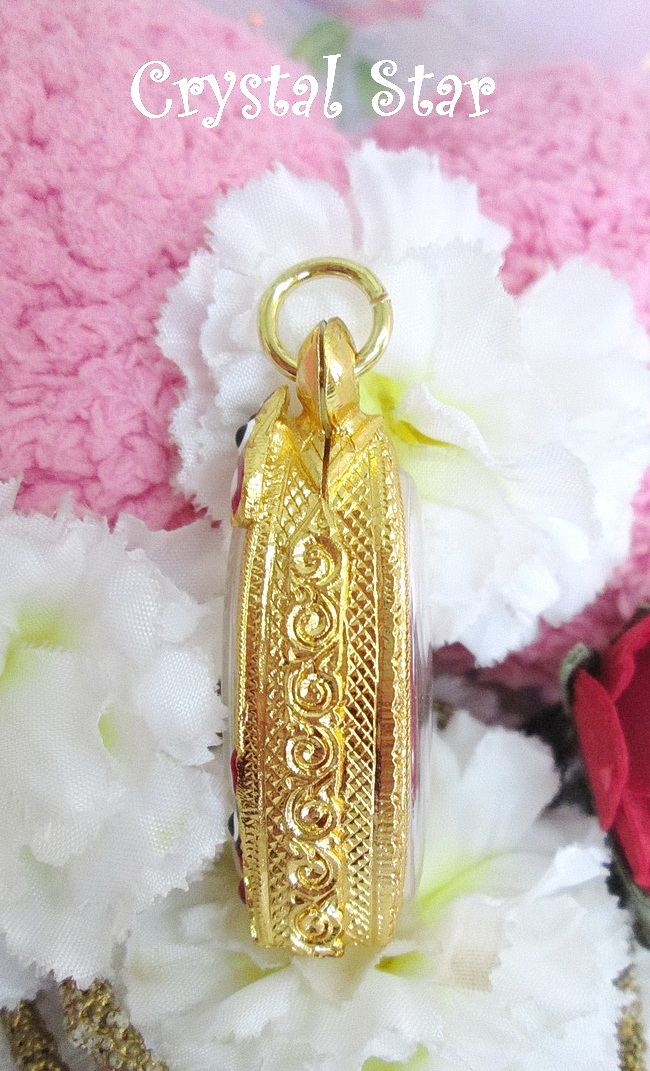 จี้โป่งข่ามในกรอบทองไมครอน