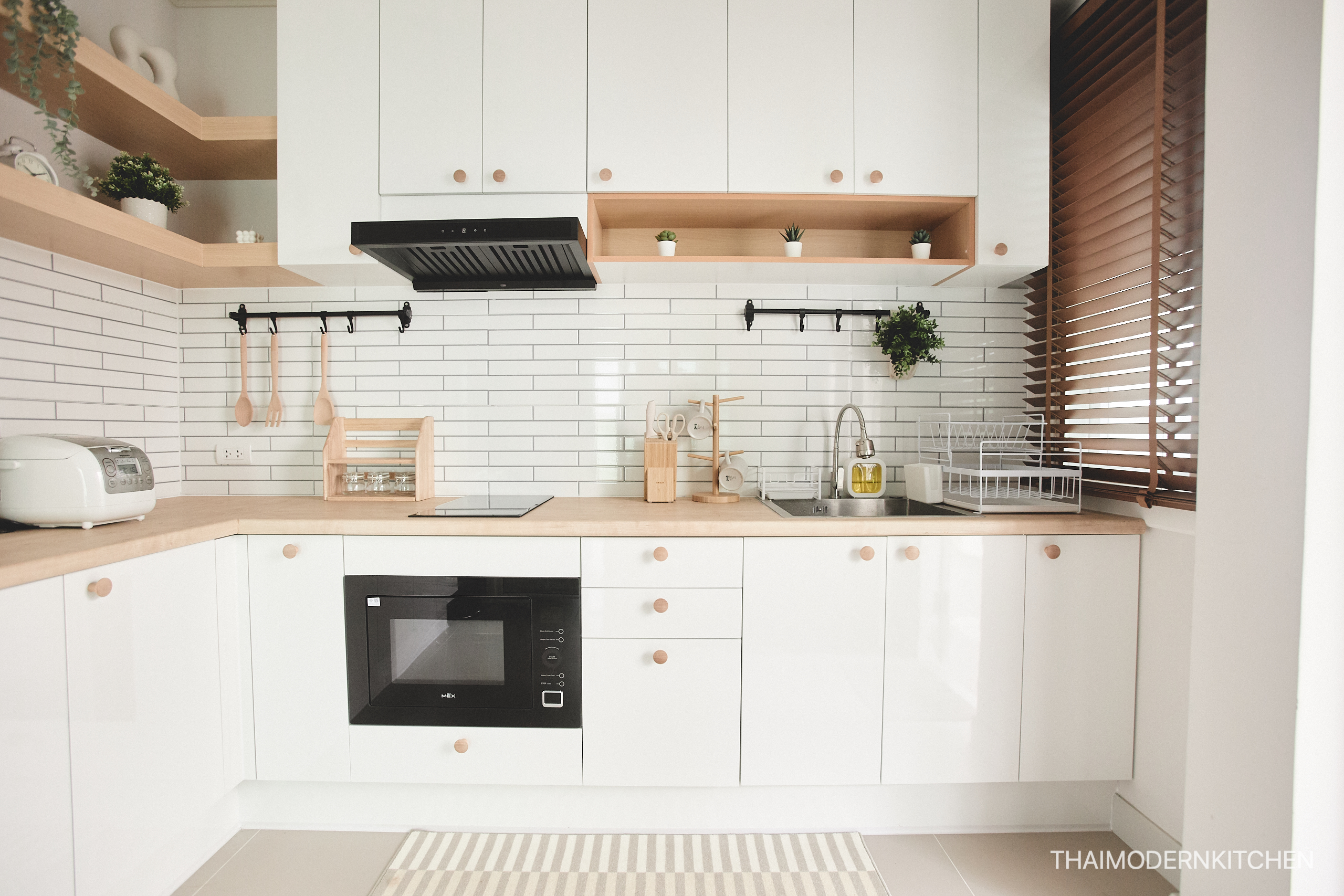 ครัวบิ้วอิน บ้านคุณ กลวัชร ราคา 61000- มบ.ศุภาลัยไพรด์ บางนา-ลาดกระบัง 2.85 +1.74 ตู้บน+ล่าง