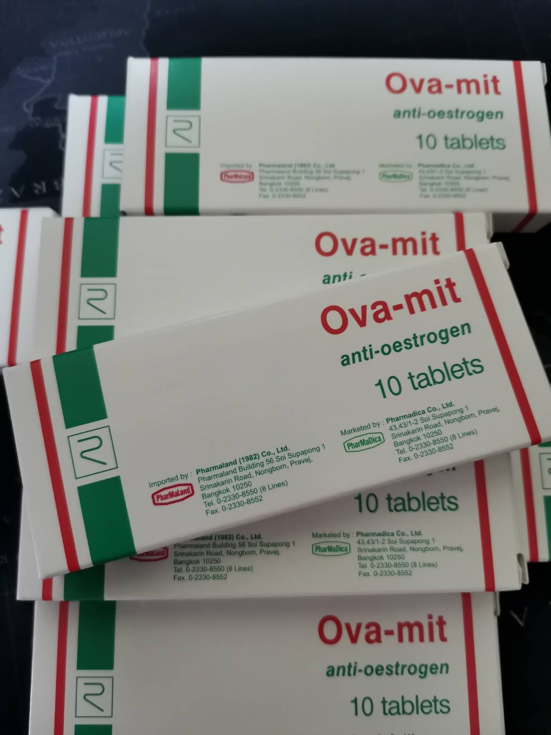 OVA-MIT 50 กระตุ้นไข่ตก 10เม็ด