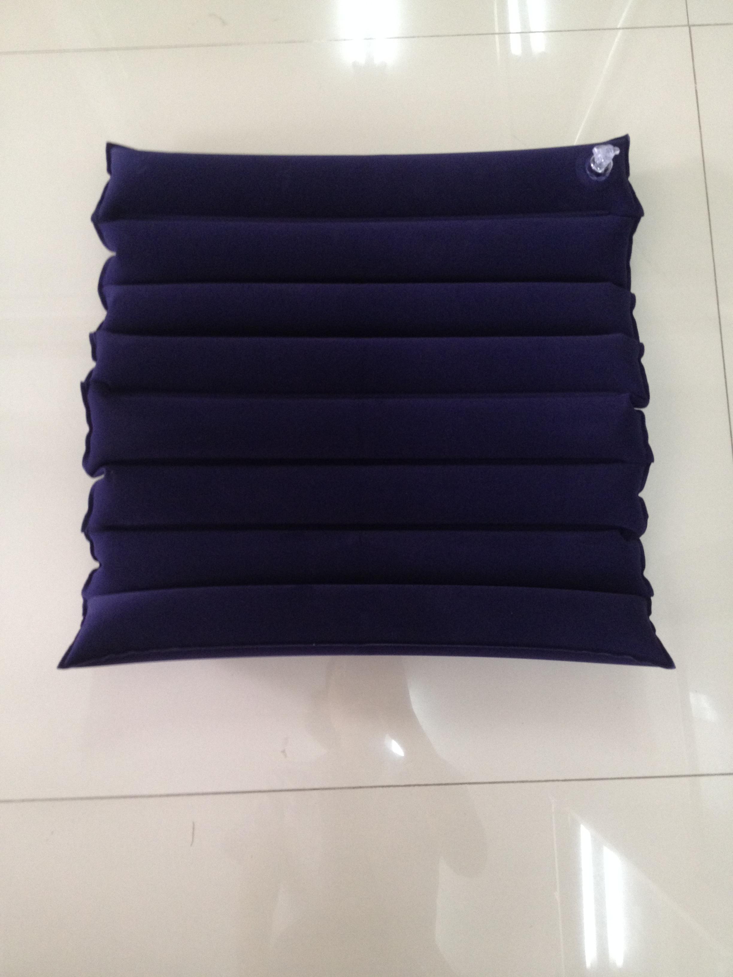 BS05 เบาะลมรองนั่ง แบบลอน กำมะหยี่ สีกรมท่า (ส่งฟรี)