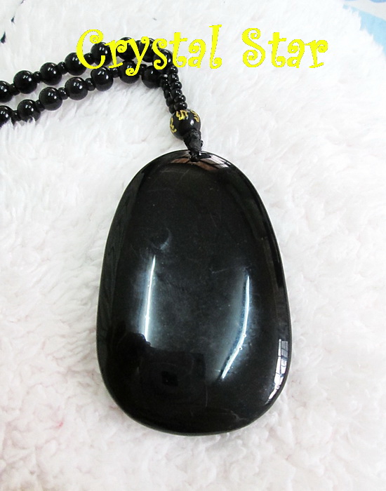 สร้อยคอ+จี้ออปซิเดียนรูปเจ้าแม่กวนอิม