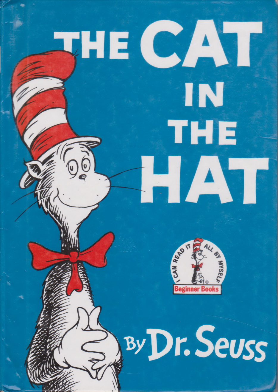 วรรณกรรมเยาวชนภาษาอังกฤษ (ปกแข็ง) The Cat in the Hat by Dr. Seuss แถมปกอ่อนเล่มเล็ก Dr.Seuss On The Loose!
