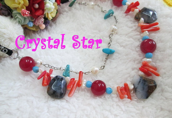 สร้อยคอหินสี