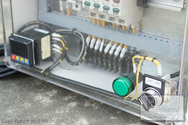 STANDARD TEMP. CTRL MODULE, ABS PLASTIC BOX, DIGITAL TEMP. CONTROLLER "FOTEK" , LED LAMP FOR 4 MODULES