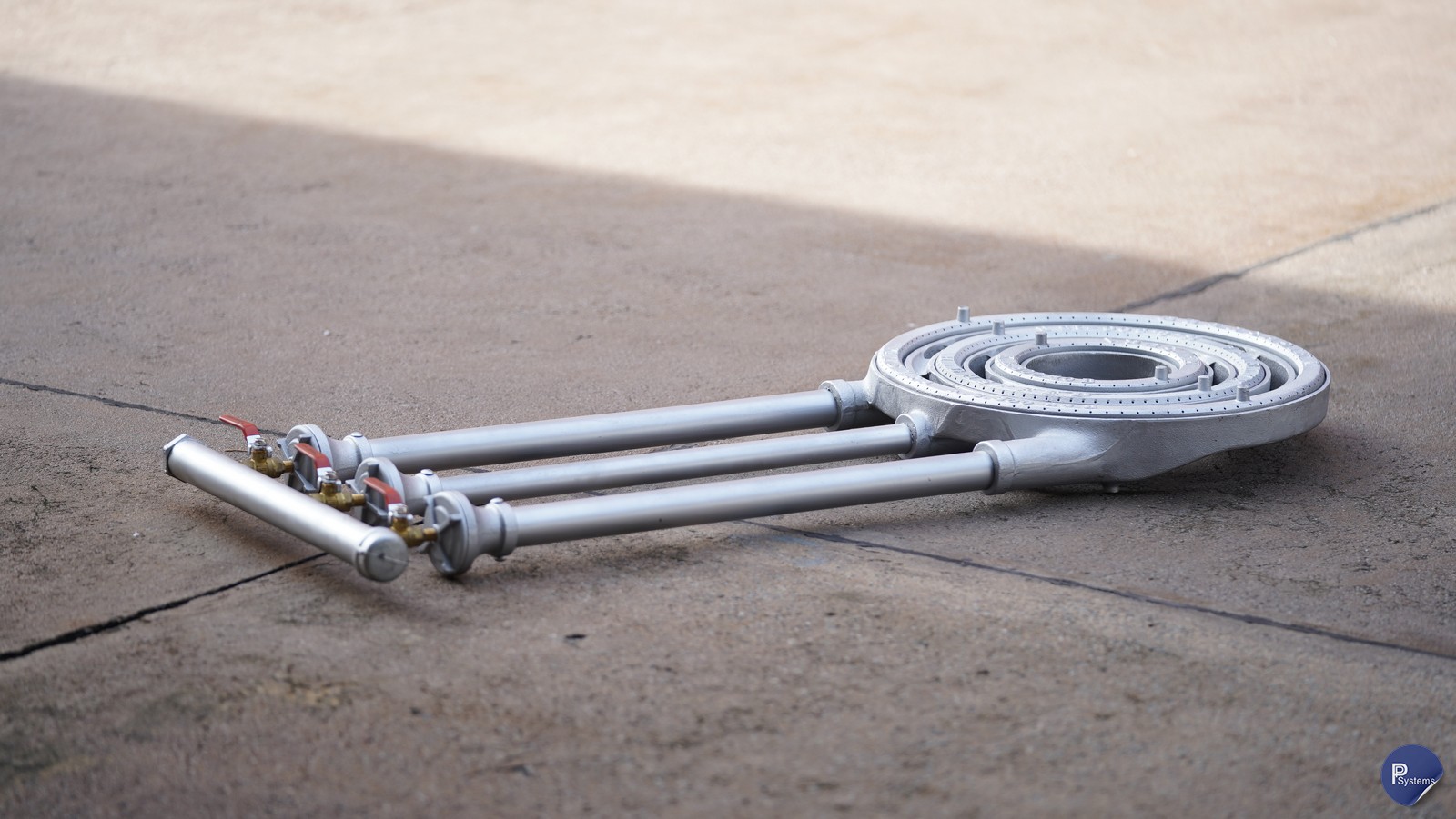 หัวเตาแก๊ส KB20 VER.2 Kitchen Burner 200,000 BTU/hr (58kW) ขนาด Ø 20 นิ้ว สำหรับถังต้มอุตสาหกรรม