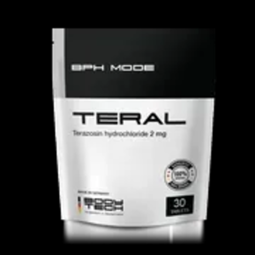 TERAL Terazosin hydrochloride 2 mg 30 Tablet Bodytech