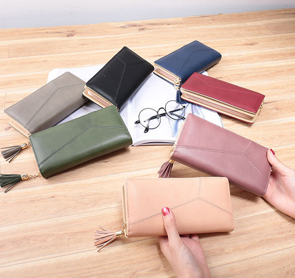 กระเป๋าสตางค์ผู้หญิง Piece 2 Way wallet Size L