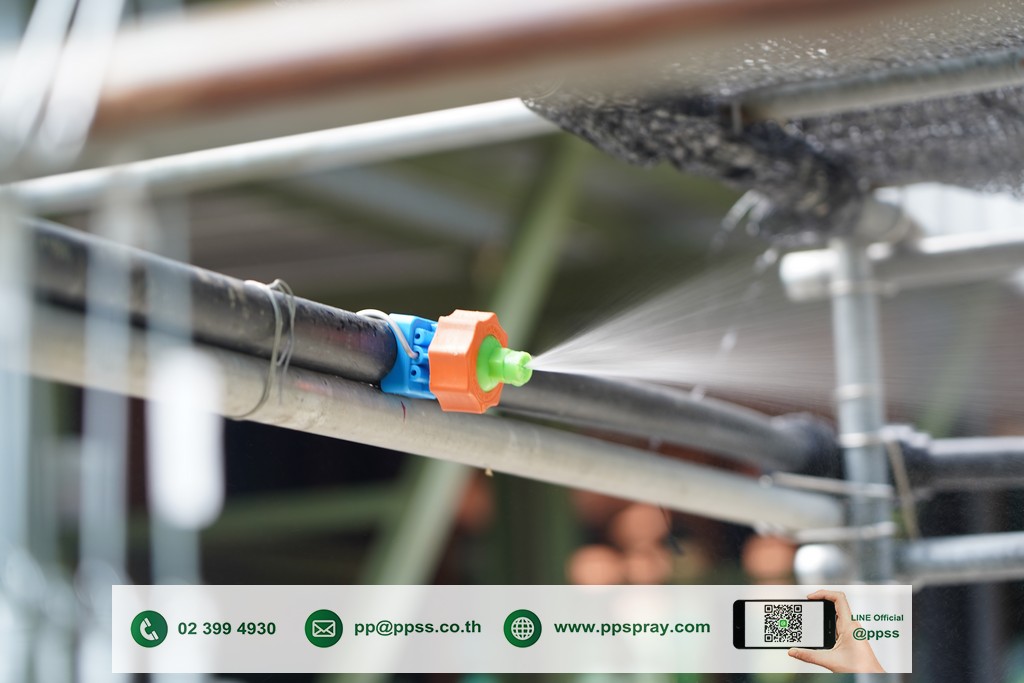 Flat Tip UNI8006 หัวฉีดสเปรย์น้ำแบบทรงพัดแบน