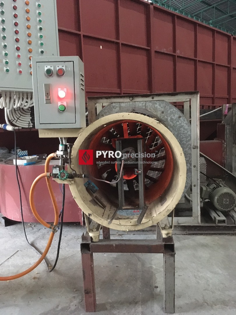 MFB150 MK2 x MFB Gas Burner l เครื่องพ่นไฟแก๊ส 90kW (MK2 จุดเริ่มต้นด้วยชุดสปาร์ค) - สำหรับเตาอบลมร้อน