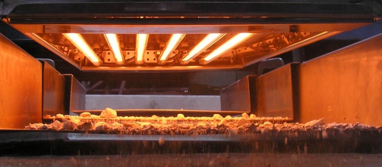 Goldback Twin-Tube Quartz Short-Wave Infrared Lamp, 2500W, 230V, TL750MM / 23x11