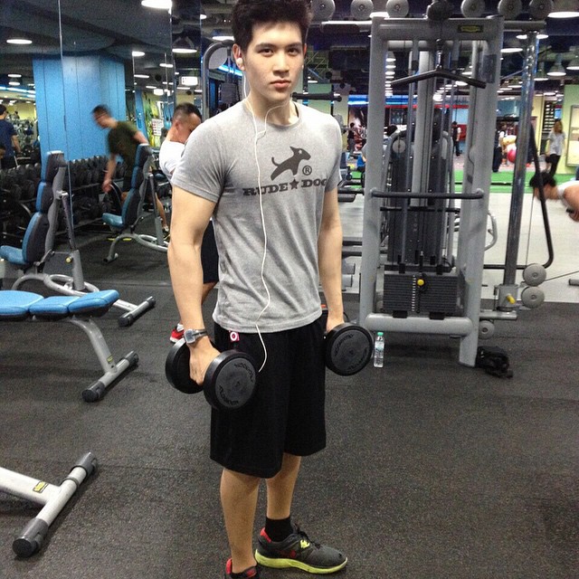 เสื้อยืด rudedog รุ่น logo สีเทา top dry
