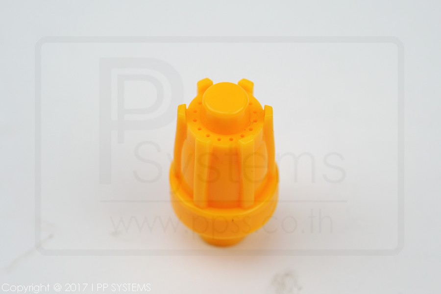 WINDJET NOZZLE ROUND STREAM, ORIFICE 16HOLES, ABS PLASTIC 1/4" BSPT l หัวฉีดพ่นลมทรงกลม พลาสติก